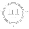thumbnail image 2 of OEG Parts New Voltage Regulator Replacement For Denso Marelli Toyota 27700-58020 126000-2340 126000-7010 126000-7011 940-038-074 AND6075 230-52090, 2 of 5