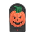 thumbnail image 4 of Timbre de calabaza de Halloween, linterna malvada de terror, modelado, ojos fantasmales, timbre brillante, juguete aterrador y engañoso., 4 of 14