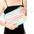 thumbnail image 2 of Wet Dry Bag, Wet Bag for Swimsuit Travel Beach Bag, Diaper Bag Toiletry Bag Waterproof Large Makeup Bag, Zipper Pouch for Women Girls Sister Friends Wet Bag Starfish Sea Beach rainbow Gifts, 2 of 10