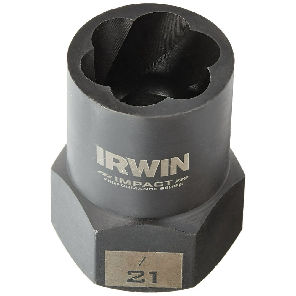 Irwin Tools 53915 Irwin 13/16" 21mm Bolt Extractor, Made of shock
