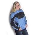 thumbnail image 1 of RoadDog Hurricane Mesh Motorcycle Riding Jacket Powder Blue Women's Medium, 1 of 2