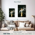 thumbnail image 4 of Elephant Stock Champagne Bottle Wall Art - Vertical Multi Panel Canvas - Dining Room Wall Decor - Food And Drink Multi Panel - Black And Gold Decor - 20" x 32", 4 of 8