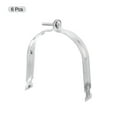 thumbnail image 3 of Uxcell 6Pack 5-1/2" EMT Strut Clamps Steel with Bolt Nut for Rigid Conduit and Pipe, 3 of 5