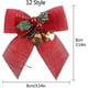 thumbnail image 2 of Feelava Lazos De Navidad, Lazos De Cinta De Arpillera Compatibles con Árbol De Navidad, Conjunto De Lazos Vintage Compatible con Regalos De Navidad Envoltura De Decoración Artesana, 2 of 5