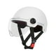 thumbnail image 1 of Casco de motocicleta con forro suave y agradable para la piel, transpirable y que protege eficazmente la cabeza. Blanco, 1 of 9