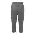 thumbnail image 3 of Women Casual Pants Plus Size Casual Pants With Pockets Soft Stretchy Yoga Trousers For Comfortable Athletic Wear And Everyday, 3 of 7