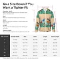 thumbnail image 5 of Uemuo Colorful Plants And Insects Pattern Women's Full Zip UPF 50+ Sun Protection Hoodie Jacket Long Sleeve Sun Shirt Hiking Outdoor Performance with Pockets-, 5 of 9