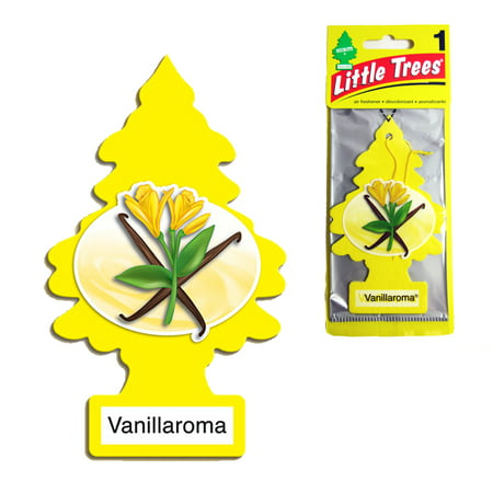 12 Little Trees Car Air Freshener Vanilla Scent Hanging Auto RV Home Office (Best Car Tree Scent)