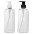 thumbnail image 1 of 2 Pcs Bouteille de Lotion Pompe 500ml Vide Distributeur de Lotion, 1 of 8