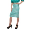 thumbnail image 2 of Moomaya Skirts For Women Knee Length Poly Spandex Casual Wear Summer Clothing, 2 of 6
