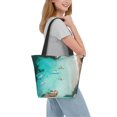 thumbnail image 2 of Balery Turquoise Beach Kayaking Bolsa de Hombro con Diseño, Bolsa Grande y Duradera, Bolsa Versátil para Compras, 2 of 6