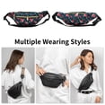 thumbnail image 2 of Unique Bargains 1 Pc Fanny Pack Watermelon Pattern Waist Bag Blue, 2 of 6