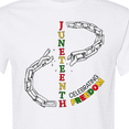 thumbnail image 4 of Inktastic Juneteenth-celebrating Freedom Breaking Chains T-Shirt, 4 of 5