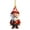 D, variant on Christmas Ornament Cartoon Snowman Santa Claus Pendant 2D Acrylic Xmas Tree Hanging Ornament for Tree Home Car Decor