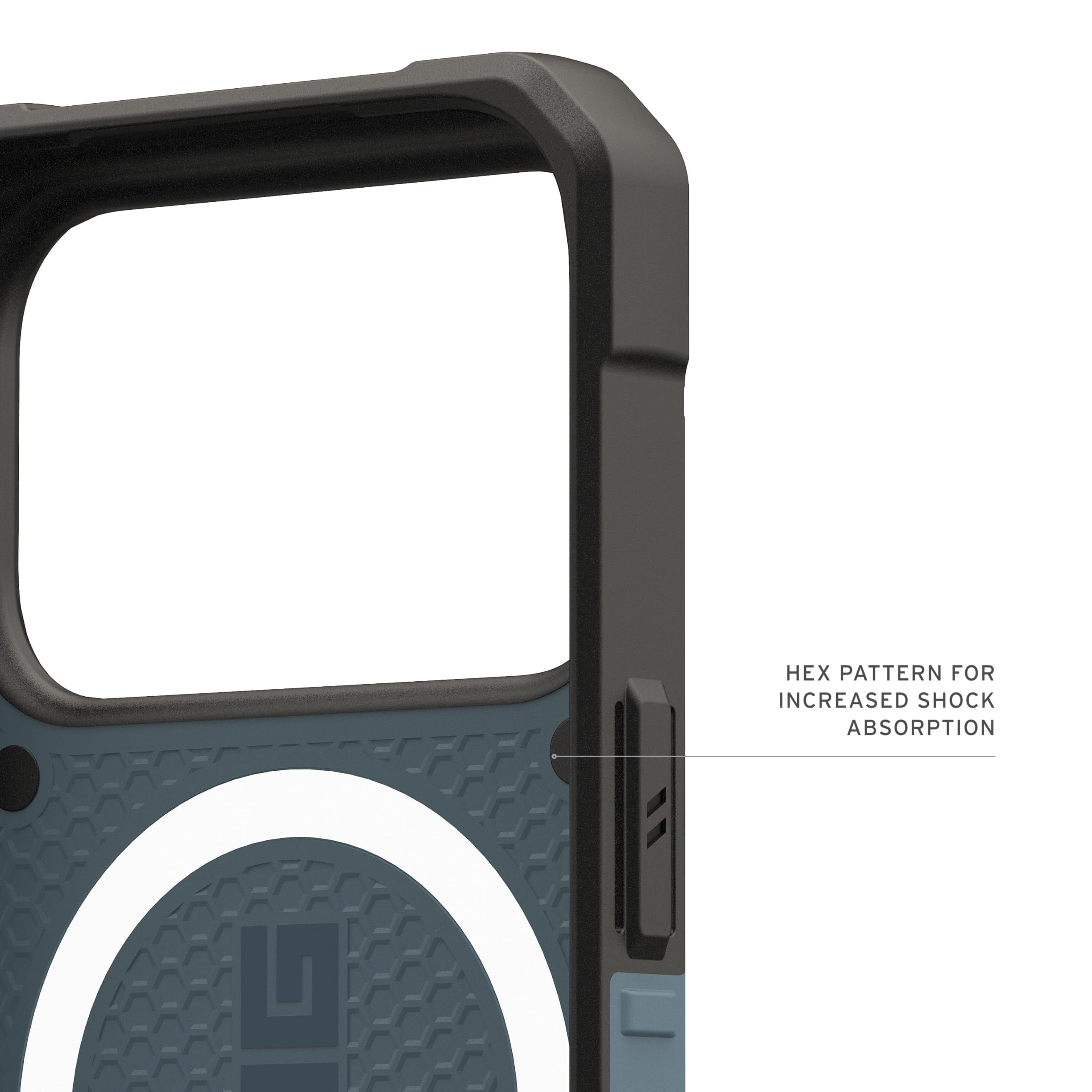 UAG iPhone 17 Pro Case Pathfinder - Compatible with MagSafe Military Grade Protective Cover, Cloud Blue