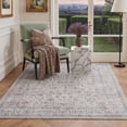 thumbnail image 3 of KUETH 3X5 Vintage Area Rugs Machine Washable Rugs for Living Room, Non Slip Flat Pile Rug with Rubber Backing, Persian Rug for Entryway Bedroom Dining Room Home Office, 3 of 4