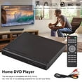 thumbnail image 2 of DVD-225 Home DVD Player DVD VCD Disc Player Digital Multimedia Player AV Output with Remote Control, 2 of 9
