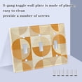 thumbnail image 3 of Yayeee Toggle Light Switch Wall Plate 2-Gang 4.56"x4.48" Decorative Outlet Cover, Geometric Circles, 3 of 7