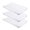 White, variant on 3Pcs Changing Pad Cover Stretchy Cotton Changing Pad Sheets for Newborns Unisex Replacement Breathable Cover