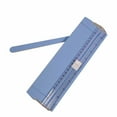thumbnail image 2 of Cortador de papel pequeño A5, diseño de regla de corte preciso, recortador de papel multifunción para oficina, escuela, hogar, azul, 2 of 12