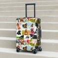 thumbnail image 6 of Lsque Collage of pretty dogs Printed Luggage Cover, Travel Luggage Protector,Scratch and Dirt Resistant, Fits 18-32 Inch Luggage-X-Large, 6 of 7