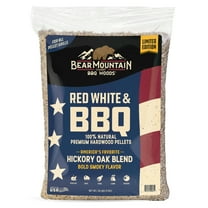 Bear Mountain BBQ Limited Edition Red White & BBQ Wood Pellets, 20 Pounds