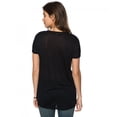 thumbnail image 2 of o'neill women's shia tee - black, 2 of 3