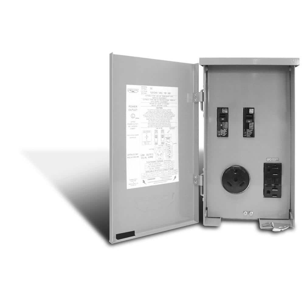 Connecticut Electric 30Amp Rv Power Outlet Branch Breakers