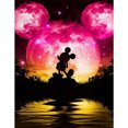 thumbnail image 1 of Cuadros Decorativos Bordado completo Mouse Moon DIY estampado lienzo 14CT juegos de costura decoración del hogar Ehuebsd Nuevos Originales, 1 of 8