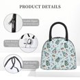 thumbnail image 4 of Easygdp Winter Wonderland Light Blue Bolsa de Almuerzo Insulada Grande, Forro de Aluminio, Diseño Espacioso, a Prueba de Fugas, Ideal para Trabajo, Picnics, Viajes y Actividades al Aire Libre, 4 of 6