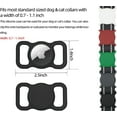 Apple AirTag Dog Collar Holder (2 Pack) Apple Air Tag Holder for Dogs