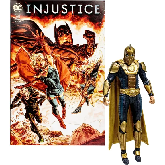 Dr. Fate w/Injustice 2 Comic (DC Page Punchers) 7" Figure - McFarlane Toys