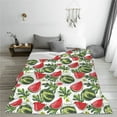 thumbnail image 5 of Pofeuu Watermelons Print Ultra-Soft Micro Fleece Blanket,for Bed Or Sofa,All Season Throw Blankets Flannel Blanket-40"x30", 5 of 7