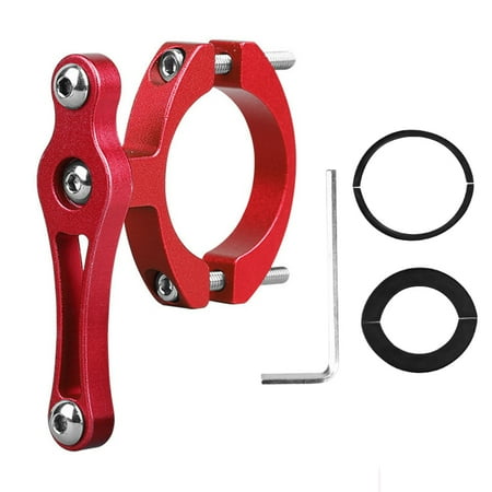 

Bicycle Water Bottle Cage Adapter MTB Rack Seat Mount (Red Double Screw)