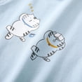 thumbnail image 5 of Eleanos Baby Girl Long-Sleeved Round Neck Jumpsuit Cartoon Printed Suit One-Pieces Infant Summer Outfits, 5 of 5