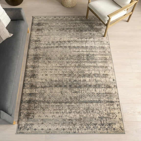 Nuloom Aella Distressed Medallion Area Rug, 9' x 12', Aella Beige