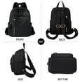 thumbnail image 4 of Mini Backpack Purses for Women Lightweight Travel Small Backpack Ladies Fashion Waterproof Casual Daypack Black, 4 of 5