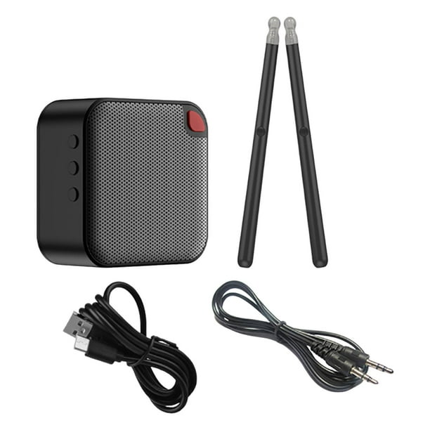 Batería eléctrica, baquetas electrónicas, compactas, para regalo de fiesta, con altavoz, baquetas de para bar, espectáculos, bandas, adolescentes