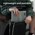 thumbnail image 2 of ARZOPA 14.0" Portable Monitor Sleeve Bag, PU Leather Case, Grey, 2 of 7