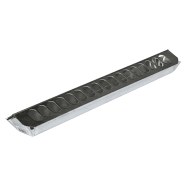 FARM-TUFF Slide Top Rectangular Outdoor Galvanized Metal Poultry Feeder for Chickens, 24in