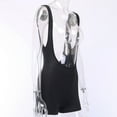 thumbnail image 6 of ZUARFY Women Neon Leopard Suspenders Shorts Backless High Waist Overalls Bib Jumpsuit, 6 of 19