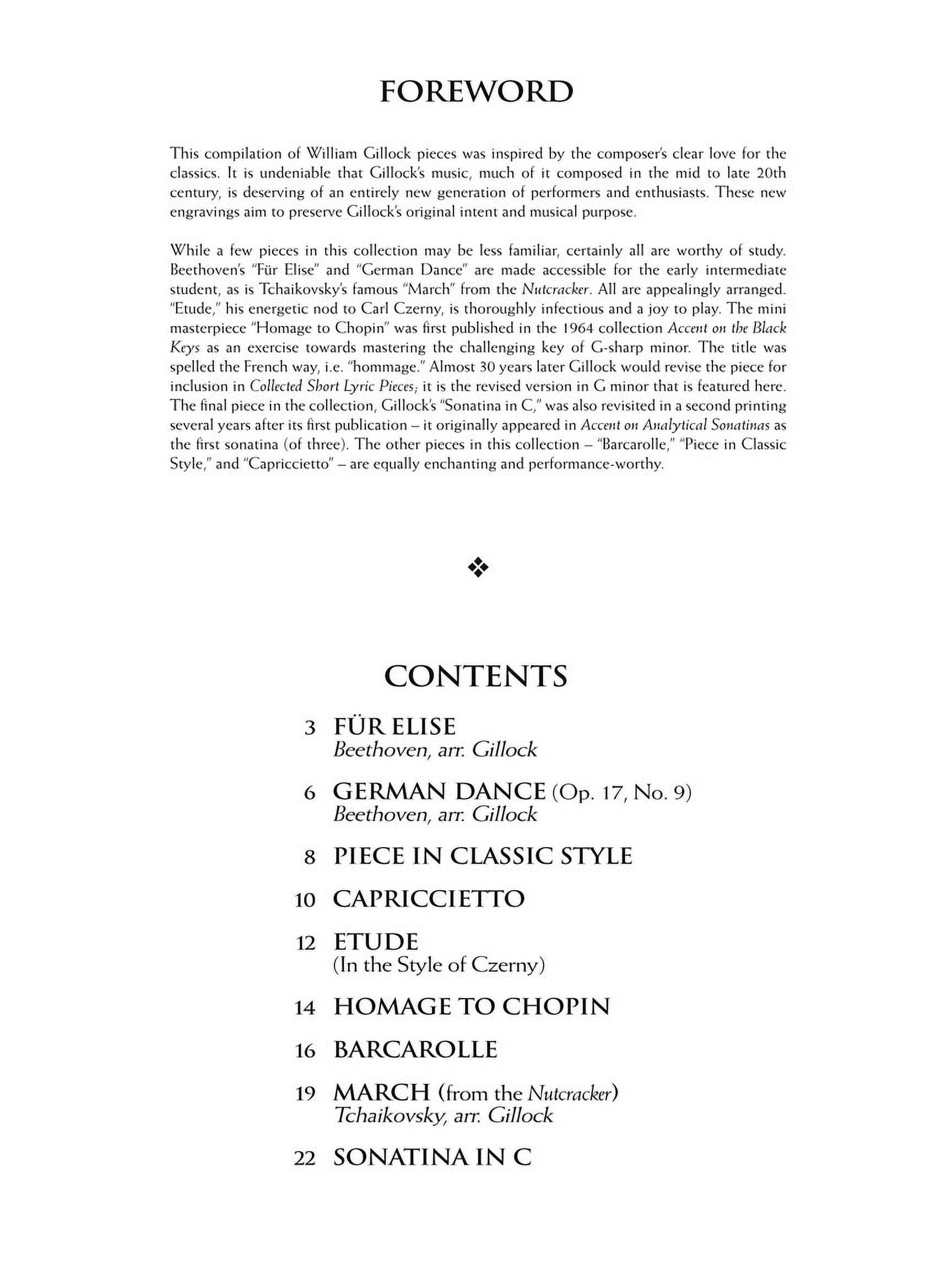 Accent on Classical: Nine Timeless Classics, (Paperback)