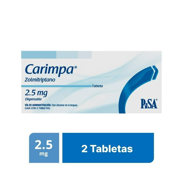 Carimpa 2.5 mg 2 tabletas dispersables
