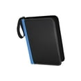 thumbnail image 2 of KLKCMS 9 Pockets Trading Cards Binder Holder Organizer Zipper Cards Collection Binder light blue, 2 of 9