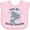 AD-Pink, variant on Inktastic Save the Chubby Mermaids with Cute Manatees Boys or Girls Baby Bib