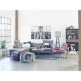 thumbnail image 3 of Moe's Home Collection Rectangle Contemporary Fabric Lamb Fur Pillow in Natural, 3 of 4