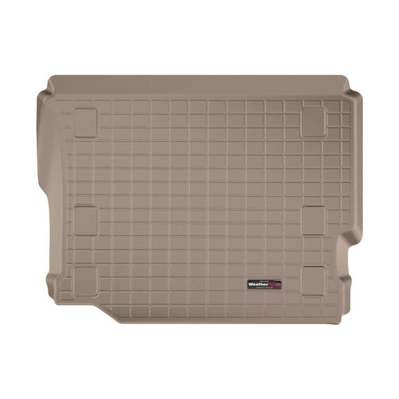 WeatherTech Cargo Trunk Liner compatible with Jeep Wrangler Unlimited 4-Door, Wrangler 4-Door - Behind 2nd Row Tan