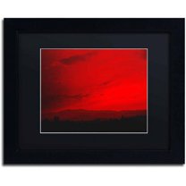 Trademark Fine Art "To the Threshold of Silence" Canvas Art by Philippe Sainte-Laudy, Black Matte, Black Frame