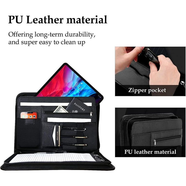 ProCase Professional Leather Padfolio - Business Document