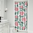 thumbnail image 2 of Waterproof Pioneer Shower Curtain 36x72 Inch Polyester Unique Colorful Floral Shower Curtain for Bathroom Hotel Home Decor with 7 Plastic Hooks, 2 of 3